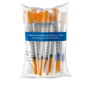 1/2 Inch 1mL Syringe - Sterile